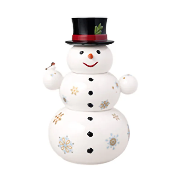 Villeroy & Boch Christmas Toy's Memory Schneemann Dose 4-teilig Weiß