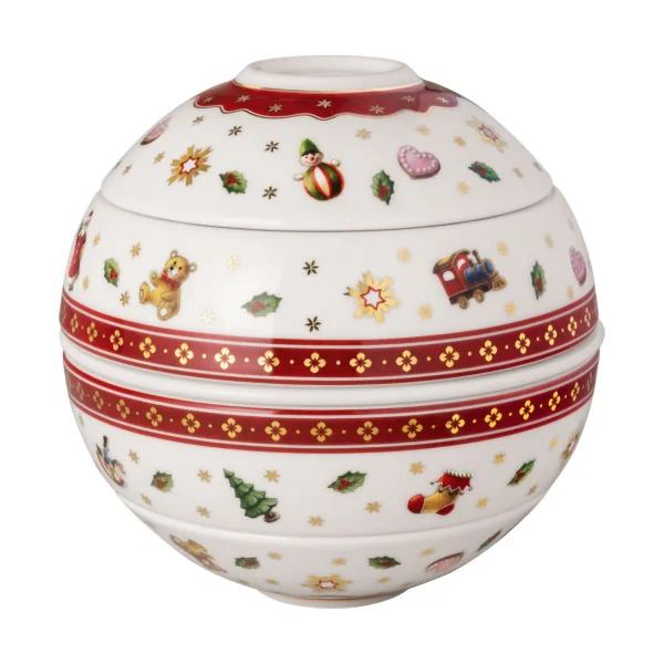 Villeroy & Boch Toy´s Delight La petite Boule 5 Teile Weiß-rot