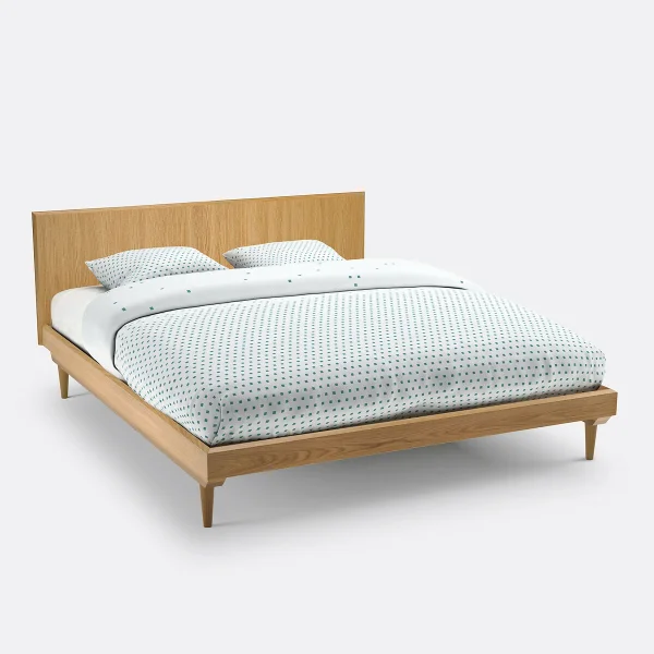 Vintage-bett Quilda Mit Lattenrost