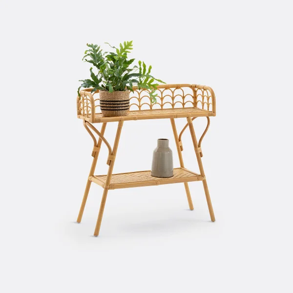 Vintage-konsole Malu, Rattan