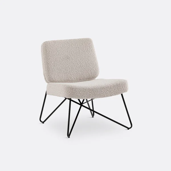Vintage-sessel Watford, Bouclé