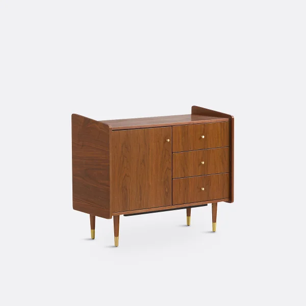 Vintage-sideboard Ronda, Nussbaumfurnier
