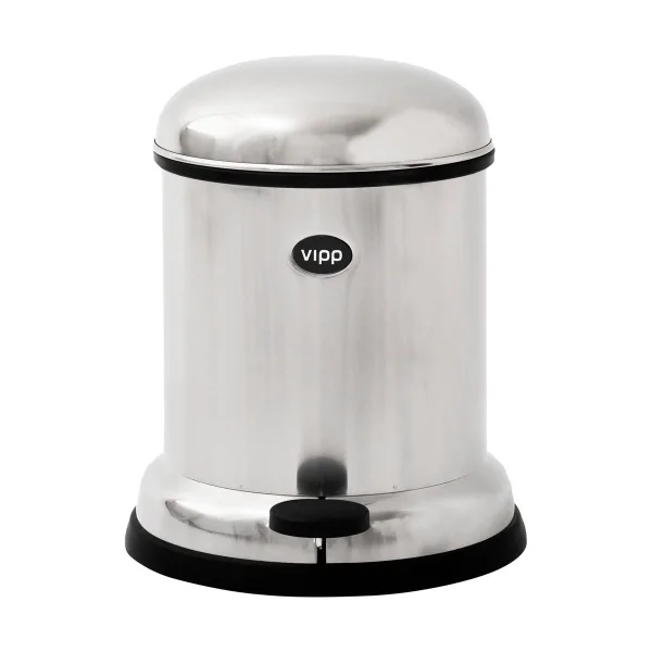 Vipp Vipp13 Treteimer 4 l Stainless steel