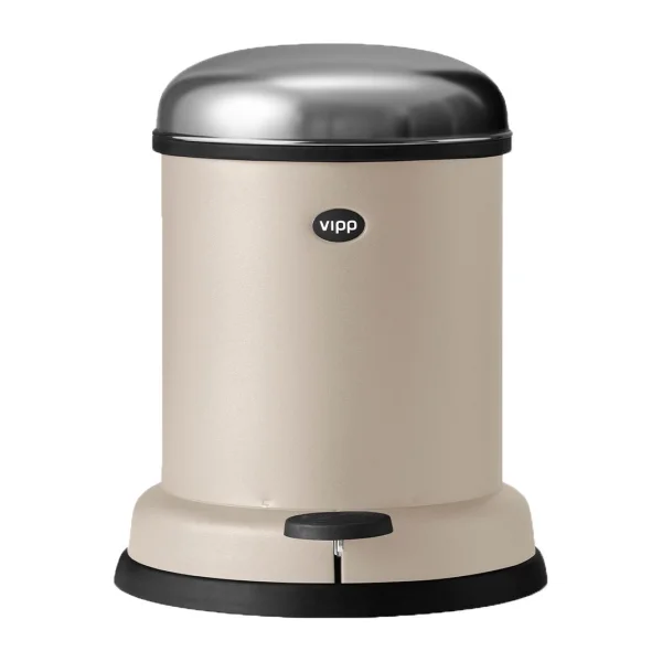 Vipp Vipp14 Treteimer 8 l Beige