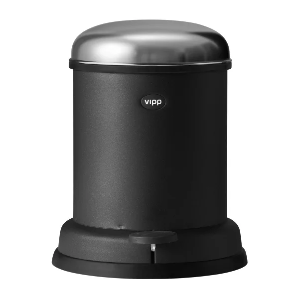 Vipp Vipp14 Treteimer 8 l Black