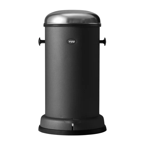 Vipp Vipp15 Treteimer 14 l Black