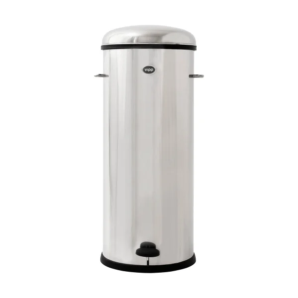 Vipp Vipp17 Treteimer 30 l Stainless steel