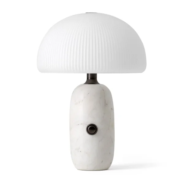 Vipp Vipp591 Sculpture Tischlampe klein 39 cm White marble