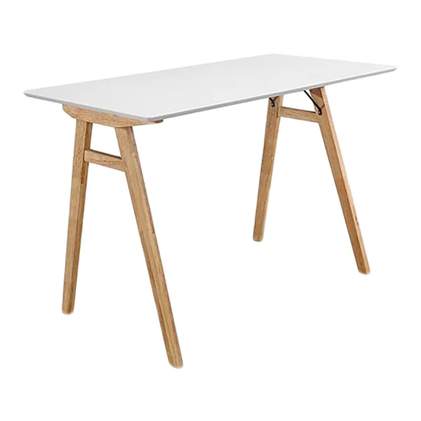 Voel Schreibtisch weiss, natur.
