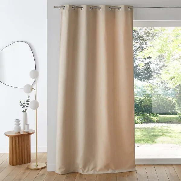 Vorhang Figuera Mit Ösen, Chenille-optik 70 x 90 cm