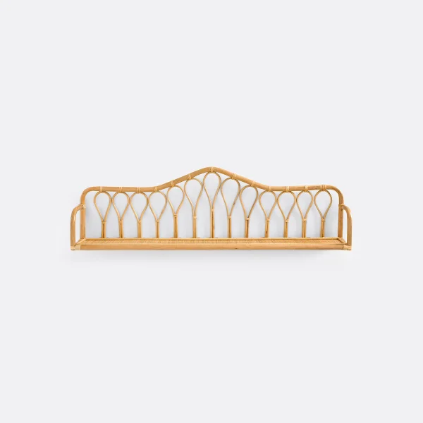 Wandregal Malu, Rattan, B. 100 Cm