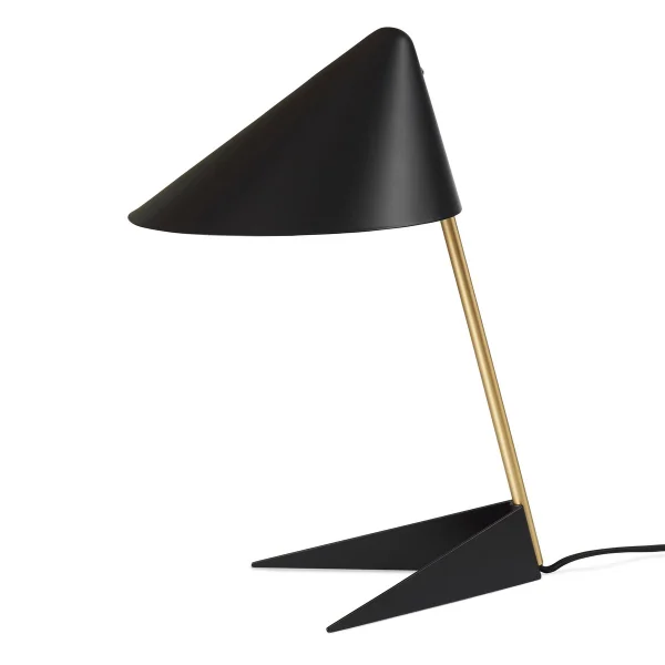 Warm Nordic Ambience Tischleuchte Black noir-brass