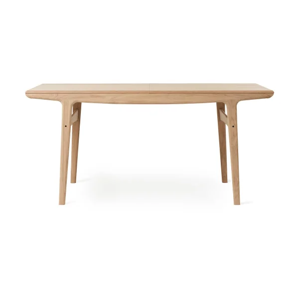 Warm Nordic Evermore Esstisch inkl. 2 Einlegeplatten á 45 cm Natürliches Eichenholz, 160 cm