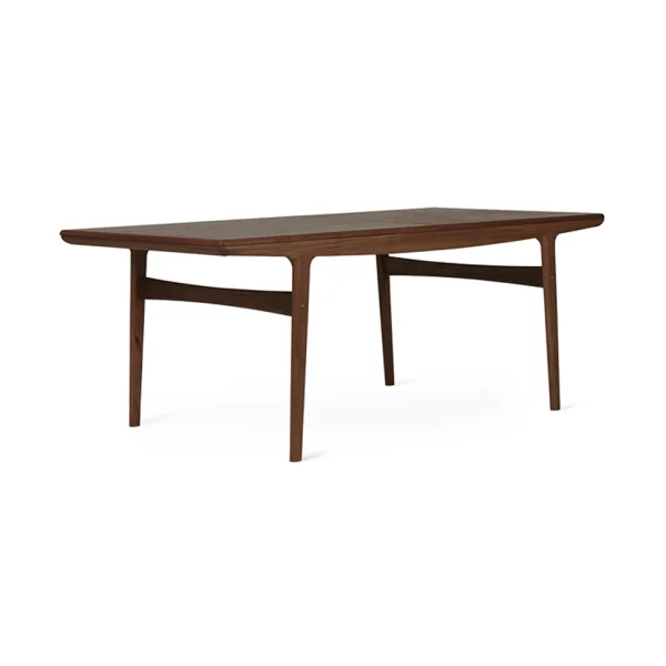Warm Nordic Evermore Esstisch inkl. 2 Einlegeplatten á 45 cm Walnuss geölt, 190 cm