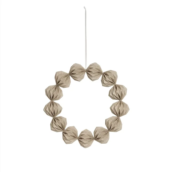 Watt & Veke Linn Krans Ø40cm Natural