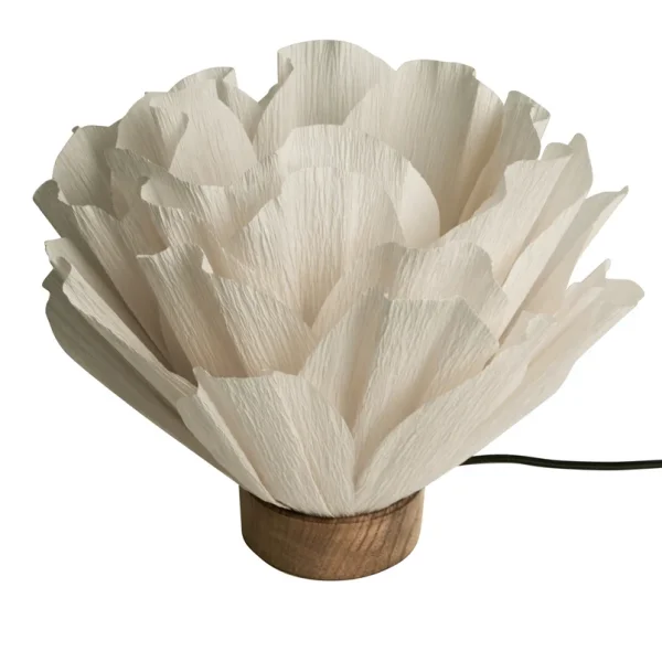 Watt & Veke - Lisa Tischleuchte, Papier, weiß, Ø 28 cm