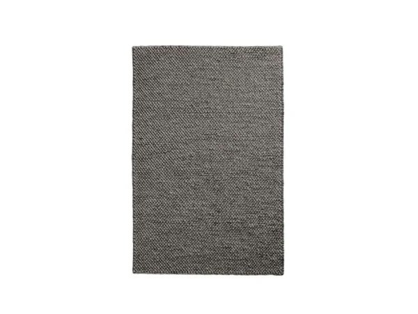 Woud - Tact Teppich 90x140 Anthracite Grey