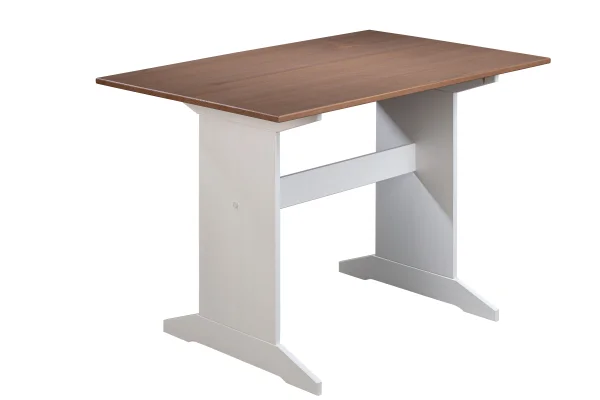 WrightB Esstisch Weiss, Braun.