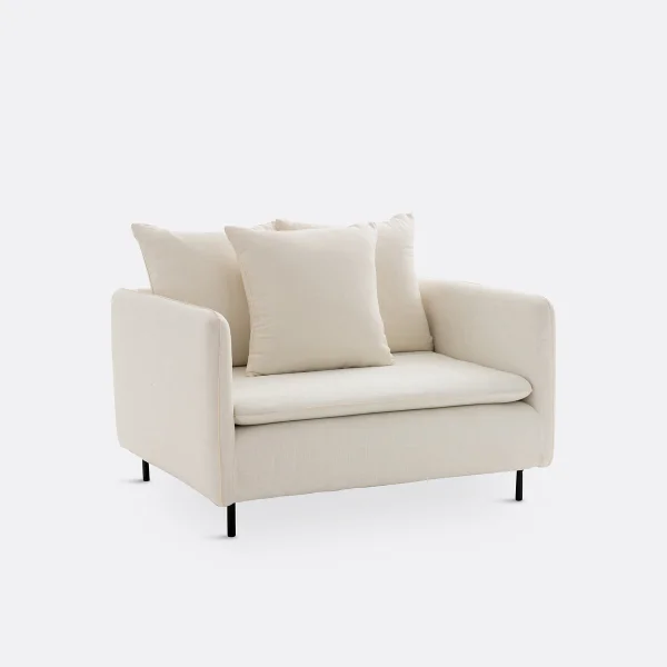 Xl-sessel Ivete, Leinen/viskose