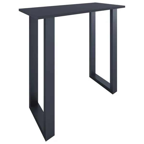 Xona Bartisch 110x50 anthrazit, schwarz.
