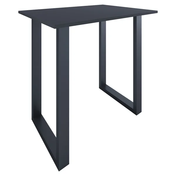 Xona Bartisch 110x80 anthrazit, schwarz.