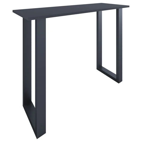 Xona Bartisch 140x50 anthrazit, schwarz.