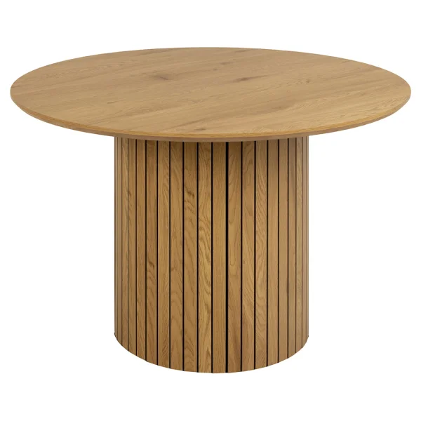 Yale Esstisch Ø120cm Eiche dekor.