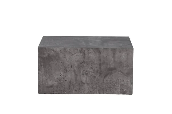 York Couchtisch 60x80x40cm dunkelgrau.