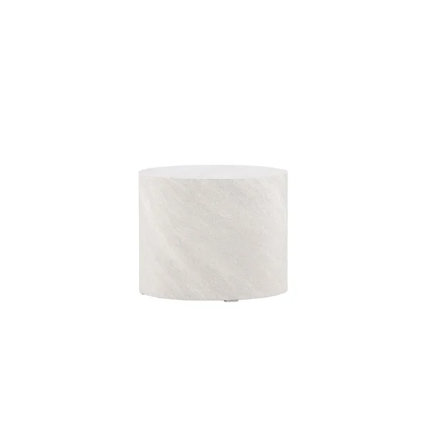 York Couchtisch Ø50 cm grau.