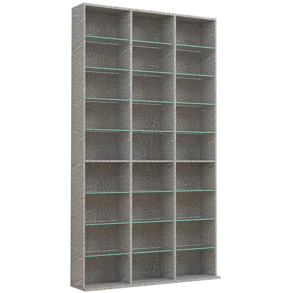 ZilasXL Regal 27 Ablagen beton dekor.