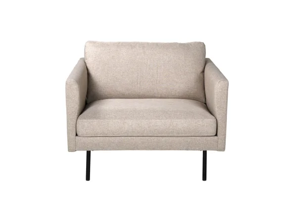 Zoom Sessel braun.
