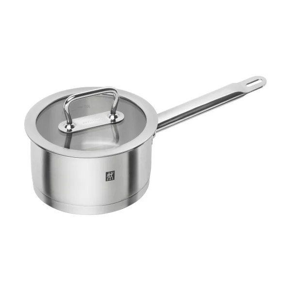 Zwilling Zwilling Pro Kochtopf mit Glasdeckel Edelstahl 1,5 L