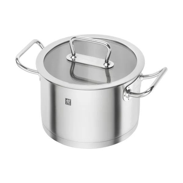 Zwilling Zwilling pro Topf hoch mit Glasdeckel Edelstahl 3,5 L