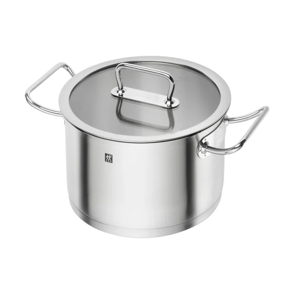 Zwilling Zwilling pro Topf hoch mit Glasdeckel Edelstahl 6,2 L