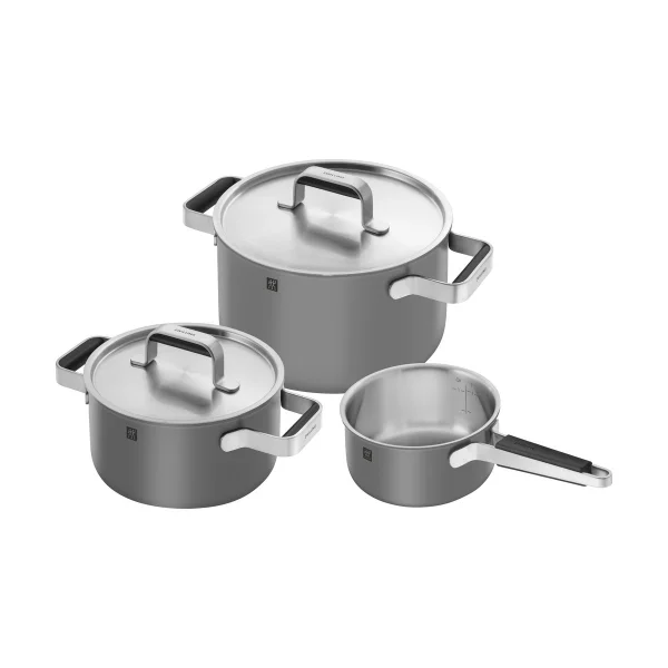 Zwilling Zwilling Pure Topfset 5-teilig Grau